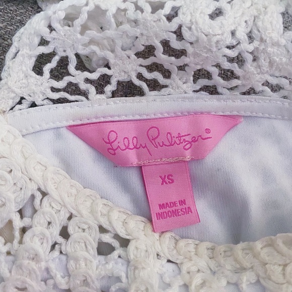 Lilly Pulitzer White Jaime Shift Dress - Picture 3 of 6